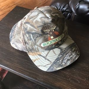 Vintage realtree camo buckmasters hat